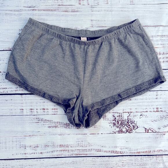 Victoria's Secret Pants - Victoria's Secret Gray Women's Sleep Shorts size Medium